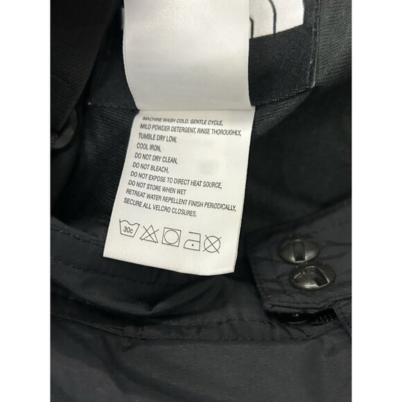 The North Face Gore-Tex Snow Bib Pants Men L Black EG Tech Waterproof Ski VTG - Picture 12 of 16